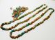 400,  Egyptian Faience 6 Mm Heeshi Mummy Beads - Egypt - Vintage/antique Egyptian photo 1