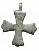 Stunning & Rare Viking Cross Pendant - Silver Inlay - Historical Gift - Op39 Roman photo 2