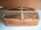 Vintage Rusty National Can Corp Metal Tool Tote Rustic Decor Barn Find Salvage Primitives photo 1