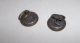 2 Antique Vtg Brass Figural Embossed Uniform Picture Buttons Of Railroad Train Buttons photo 1