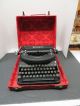 Antique Remington Rand Deluxe Noiseless Typewriter & Carrying Case,  C1938 - 1941 Typewriters photo 9