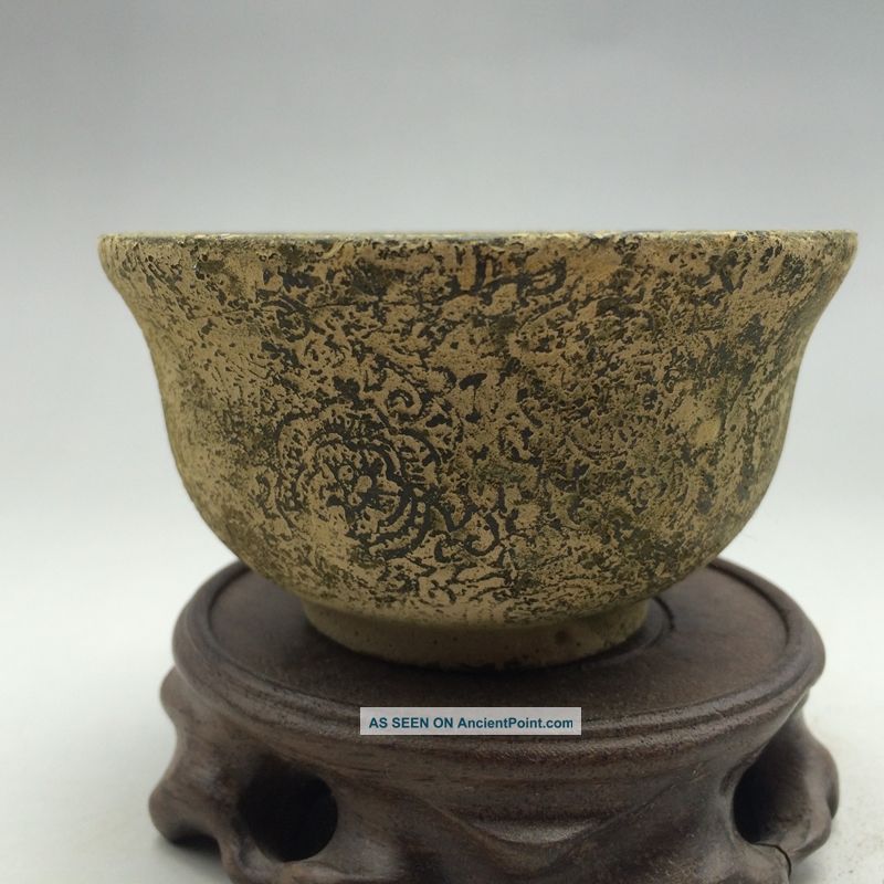 Chinese Antique Jade Emperor Qianlong Years Pure Hand Carved Jade Bowl Other Antiquities photo