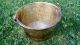 Vintage Apple Butter Jam Brass Copper Pot Bucket Planter W Castiron Base & Tools Hearth Ware photo 3