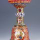 Oriental Vintage Colorful Porcelain Flower & Bird Motif Vase W Yongzheng Mark Vases photo 2