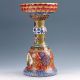 Oriental Vintage Colorful Porcelain Flower & Bird Motif Vase W Yongzheng Mark Vases photo 4