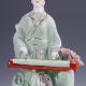 Chinese Famille Rose Porcelain Hand Painted Gril Statue D819 Men, Women & Children photo 2