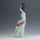 Chinese Famille Rose Porcelain Hand Painted Gril Statue D819 Men, Women & Children photo 5