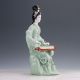 Chinese Famille Rose Porcelain Hand Painted Gril Statue D819 Men, Women & Children photo 6
