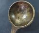 Antique Brass Ladle Cooking Spoon Hand Forged No Joints Kitchen Utensil Heavy Hearth Ware photo 1