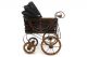 Vintage Antique Victorian Doll Pram Baby Carriage Wood & Metal Decor Baby Carriages & Buggies photo 3