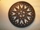 Large Antique Trivet Early Flat (without Legs) 7 1/4 