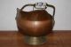 Antique Large Fireplace Ash Bucket / Coal Skuttle Copper Brass Hearth Ware Tool Hearth Ware photo 3