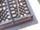 Vintage Ornate Victorian Heat Grate Floor Wall Register Cast Iron 11 3/4 X 9 5/8 Heating Grates & Vents photo 3