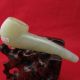 Jade Pipe Smoke Chinese Natural Jade Carving Jade Pipe B250 Other Chinese Antiques photo 5