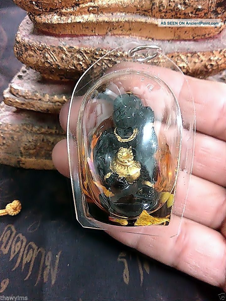 Thai Amulet Kumanthong Boy Ghost In Magic Herb Wealth Talisman Get Necklace Amulets photo