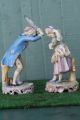 Pair: Mid 19thc Male & Female Figures With Animals Of Fine Detail C1840s Figurines photo 4