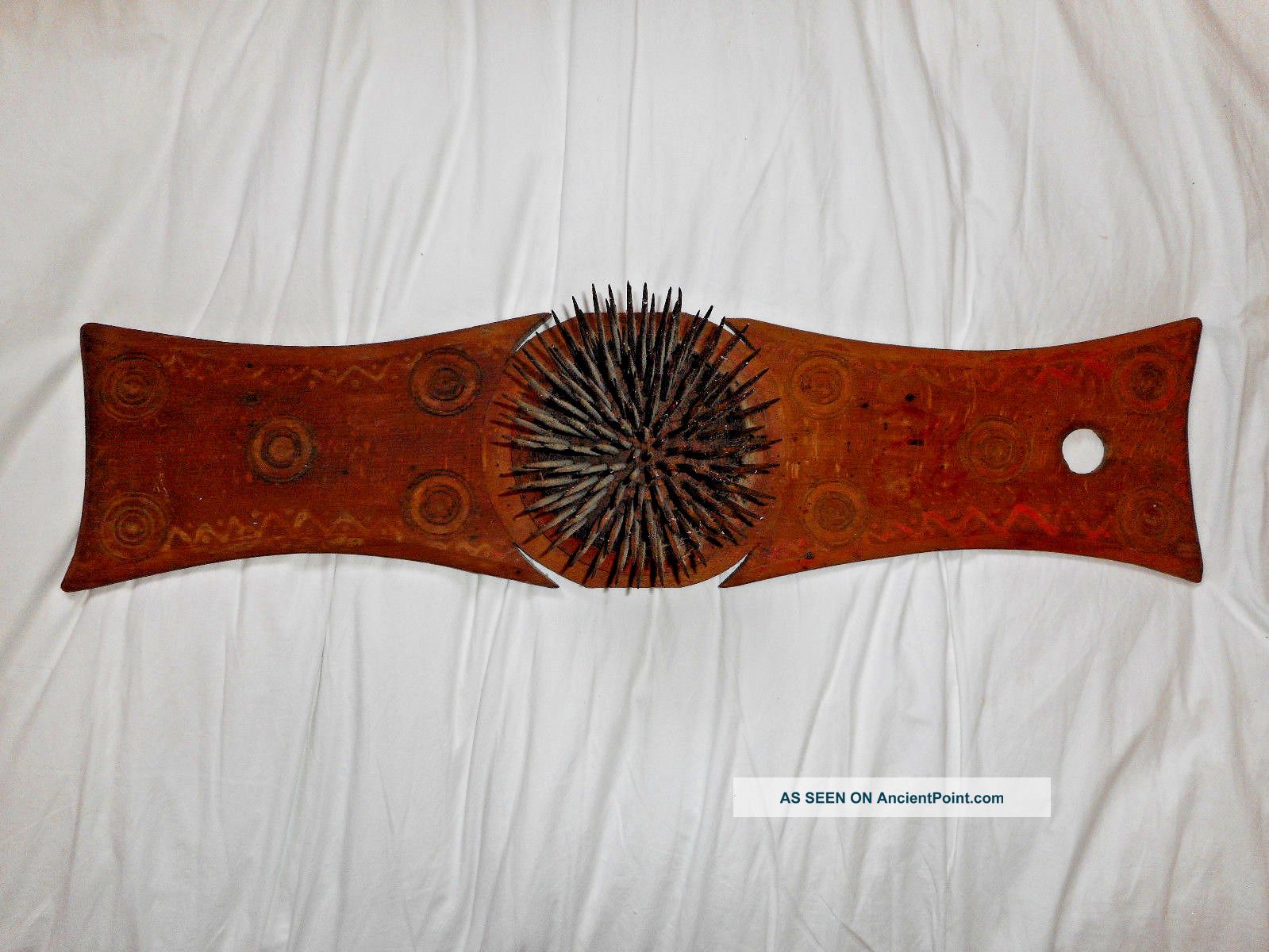 Antique 1800s Primitive American Carding Flax Hetchel Hatchel Comb Vgc Primitives photo