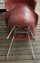 X - Base Legs Eames Fiberglass Chair Zenith Plastics Herman Miller White On White Mid-Century Modernism photo 5