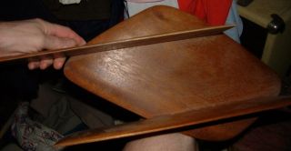 Great Looking Early 1960 ' S Eames Era Danish Modern Wall Shelf photo