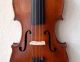 Fine Antique Handmade German 4/4 Fullsize Violin - About 90 Years Old String photo 5