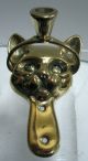 Cat Kitten Retro Winking Eyes Door Knocker In Solid Brass 1970 ' S Door Bells & Knockers photo 3