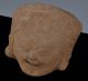 Early Pre - Columbian Mayan Or Aztec Terracotta Head Figural Bust Vases photo 6