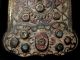 Very Rare Byzantine Era Bronze Buckle,  Top Enamel Colorful Decoration, Roman photo 4