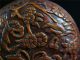 Antique Old Chinese Rosewood Carved Inkpad Box Butterffly & Flower Patterns Boxes photo 6