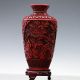 Oriental Vintage Delicate Lacquer Hand - Carved Flower Vase Csyb165 Vases photo 1