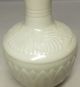 A439: Chinese White Porcelain Ware Vase With Good Tone And Relief Work Vases photo 3
