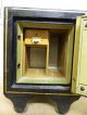 Small Antique Combination Cast Iron Safe Safes & Still Banks photo 3