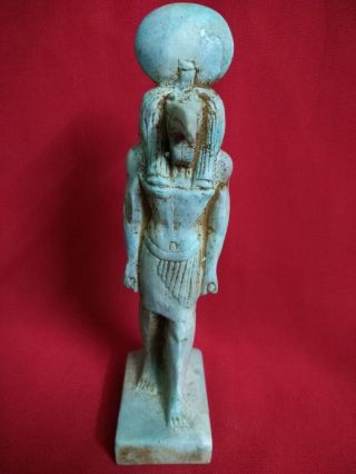 Ancient Egyptian Statue Of God Sobek (332 - 390 Bc) photo