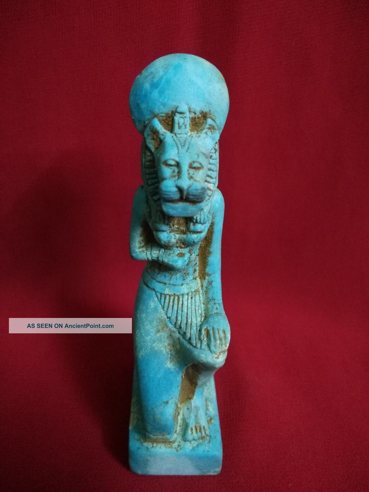 Ancient Egyptian Statue Of God Sekhmet (1390 - 1352 B.  C) Egyptian photo