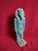 Ancient Egyptian Blue Ushabti Of King Tutankhamun (1332–1323 Bc) Egyptian photo 1