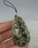 Chinese Jadeite Carved Jadeite Pendant Other Antique Chinese Statues photo 4