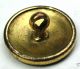 Antique Lithograph Waistcoat Button Equestrian Scene Jumping Hedge Design 9/16 