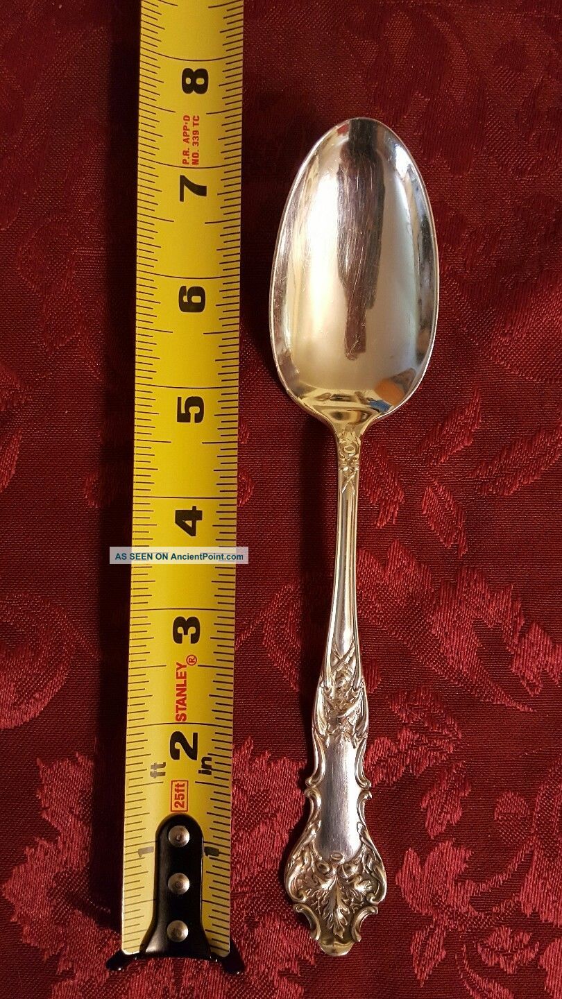 1847 Rogers Bros Charter Oak Place/oval Soup Spoon 1906 Flatware & Silverware photo
