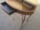 57119 Quality Vanity Desk With Metal Base Post-1950 photo 8