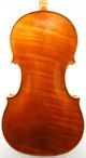 Very Good Antique German Violin,  C.  1935,  One - Piece Back,  Ready To Play String photo 1