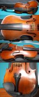 1896 Wilheim Duerer Eisleban Reg.  ' Straduari Artist ' Violin W/ Case & Tiger Wood String photo 1
