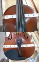1896 Wilheim Duerer Eisleban Reg.  ' Straduari Artist ' Violin W/ Case & Tiger Wood String photo 2