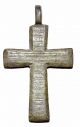 Authentic Medieval Cross Pendant - Biblical Inscription - Historical Gift - Op48 Roman photo 2