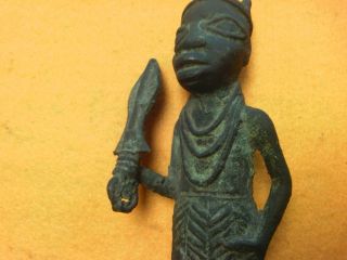 Benin Warrior Sculpture Mali Old Africa photo