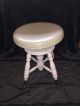Antique Piano Stool With Claw & Glass Ball Feet Unknown photo 1