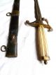 C.  1790 British Royal Naval Officer ' S Dagger.  Navy Dirk Trafalgar No Sword Knife Other Maritime Antiques photo 7