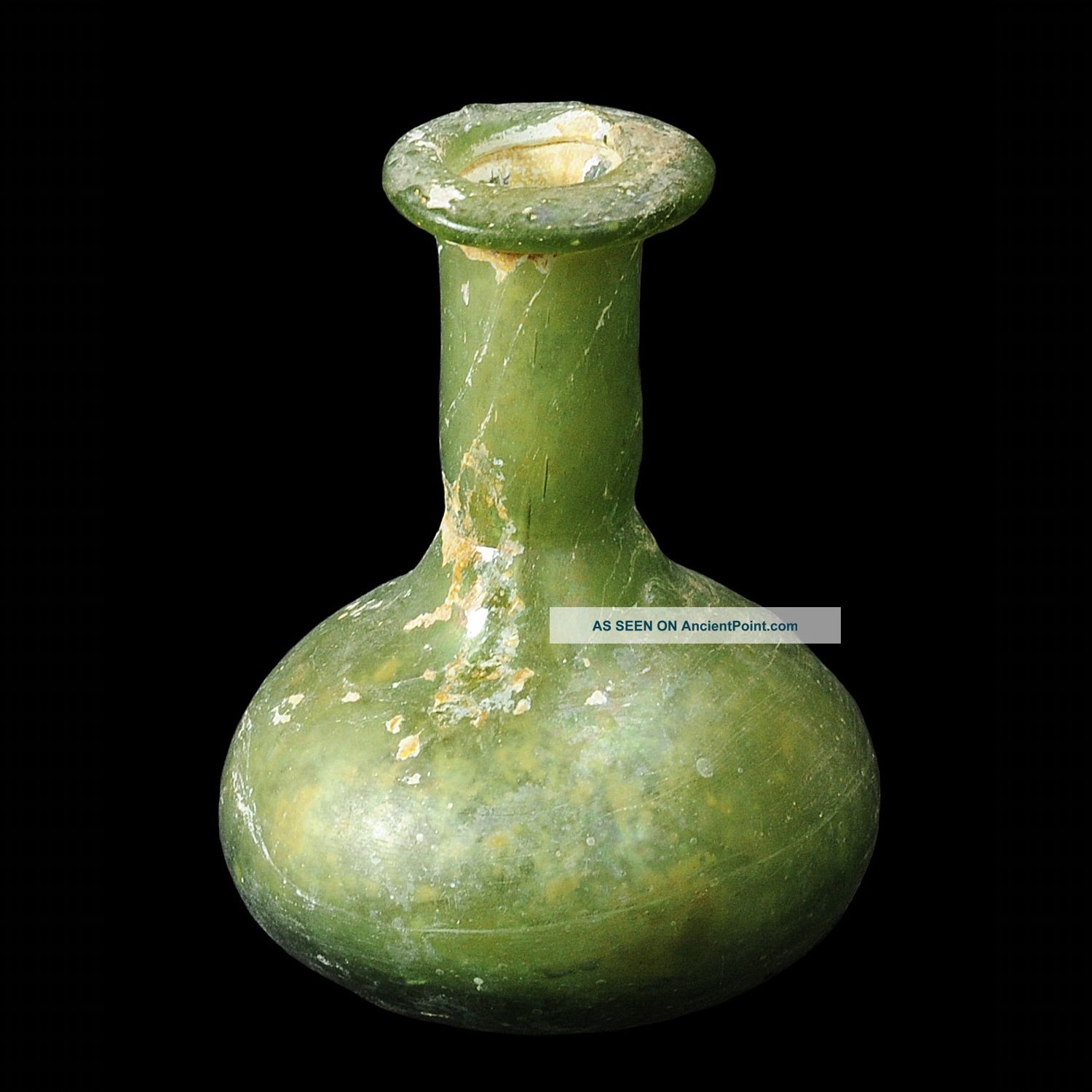 Aphrodite - Ancient Roman Glass Flask Roman photo