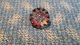 Breathtaking 19th Century Antique Small Lacy Glass Sunflower Button Buttons photo 2