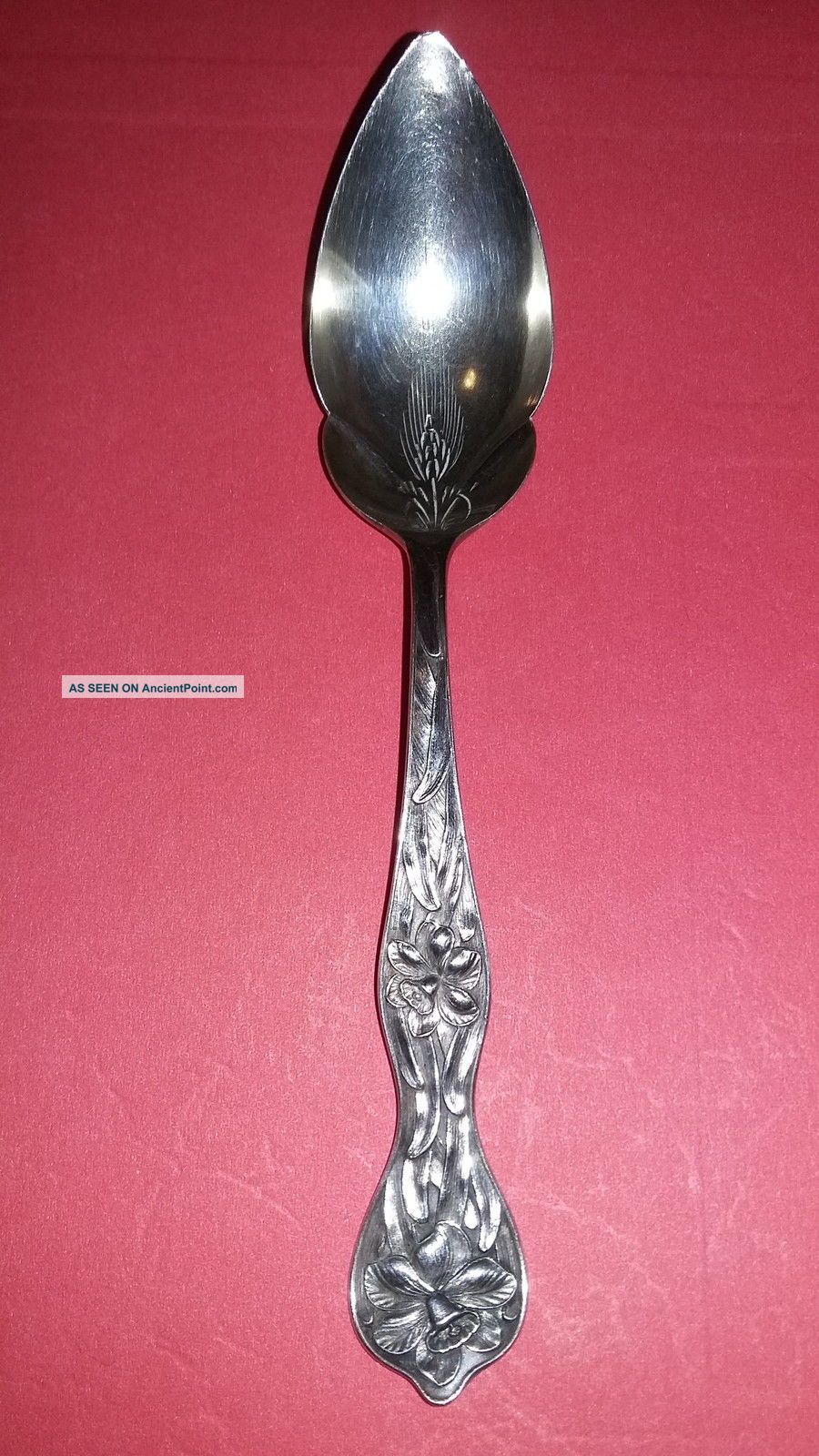 Baker Manchester Sterling Silver Daffodil 1900 Orange Spoon Flatware & Silverware photo