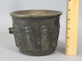 Antique Medieval 17thc Doctors Medical Apothecary Bronze Mortar,  Nr photo