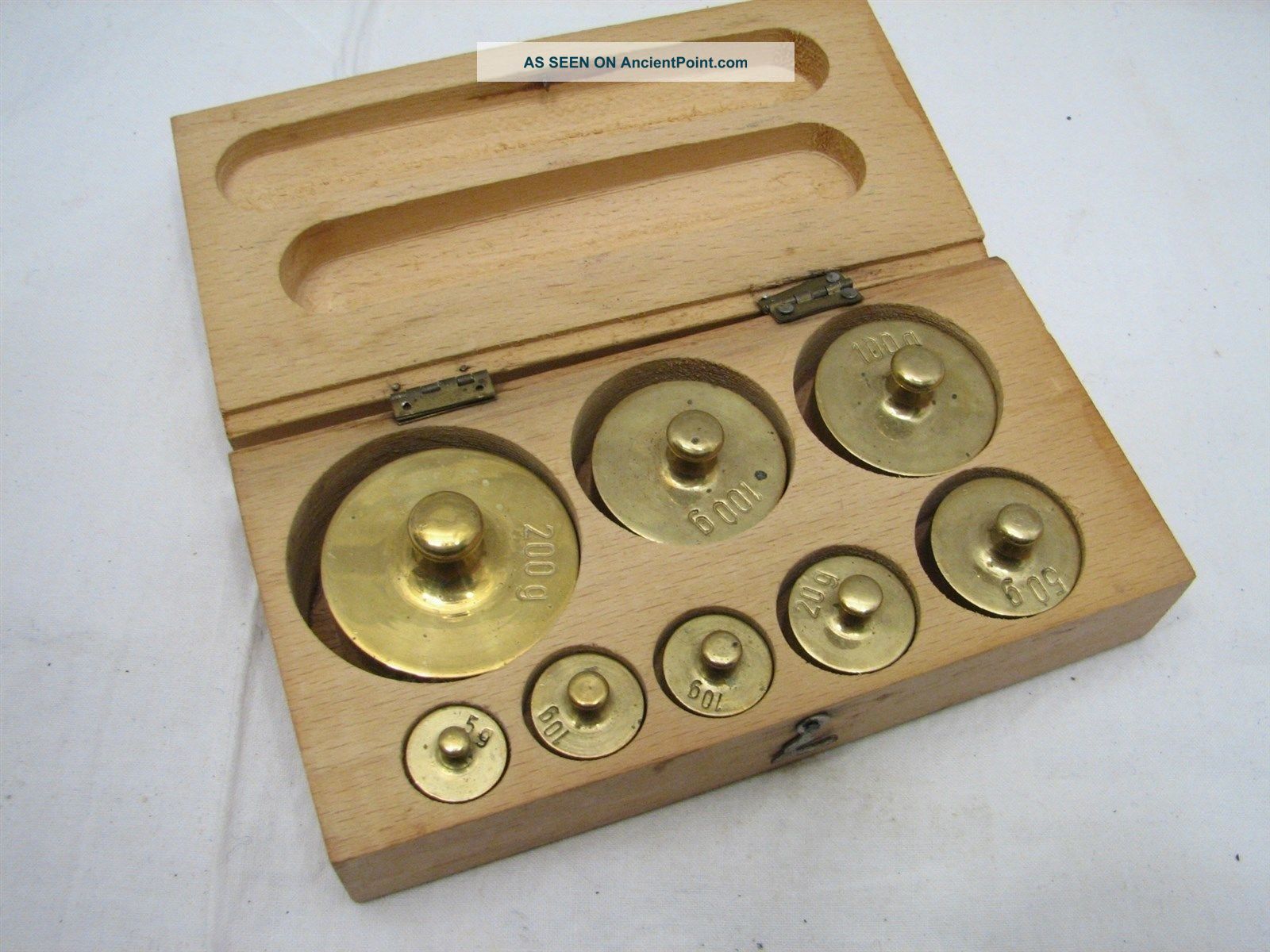 Antique Brass Apothecary Pharmaceutical Scale Gold Weights Czechoslovakia Scales photo